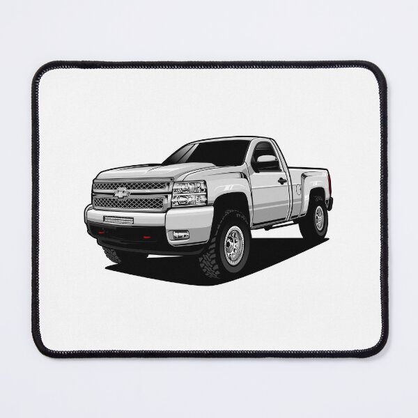 Item preview, 2011 Chevrolet Silverado 1500 White designed and sold by vektoranda.