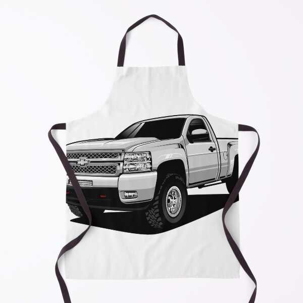 Item preview, 2011 Chevrolet Silverado 1500 White designed and sold by vektoranda.
