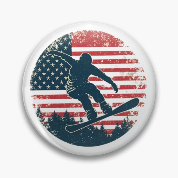 Item preview, American Strong Snowboarder designed and sold by PlanetMarker.