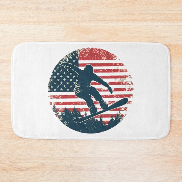 Item preview, American Strong Snowboarder designed and sold by PlanetMarker.