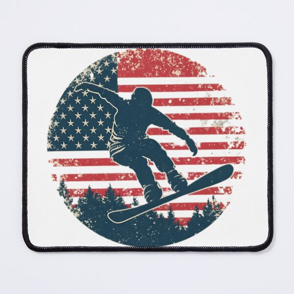 Item preview, American Strong Snowboarder designed and sold by PlanetMarker.