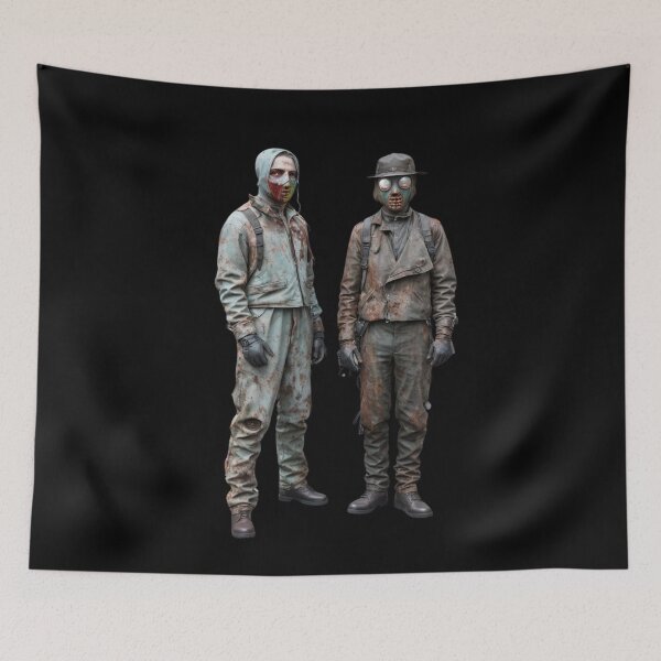 Item preview, Two Zombie Brothers designed and sold by KALEIDOSCOPE UK.