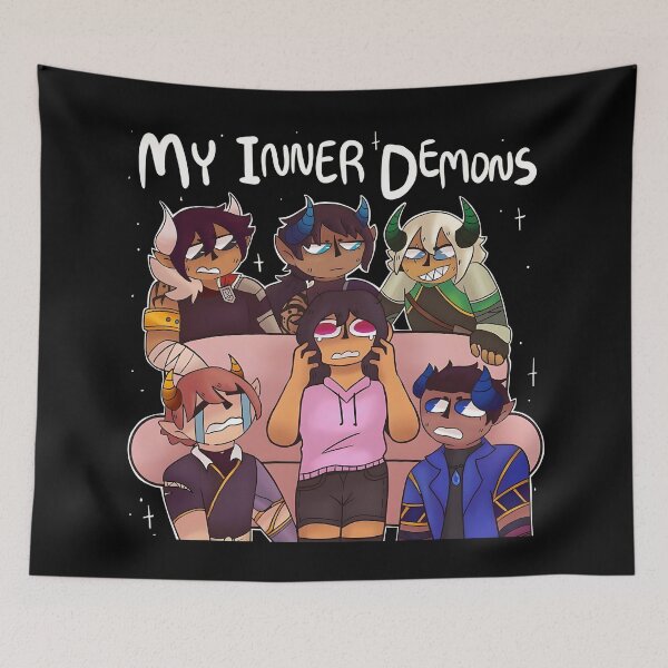 Item preview, My Inner Demons - All in One designed and sold by Adeel Mushtaq.