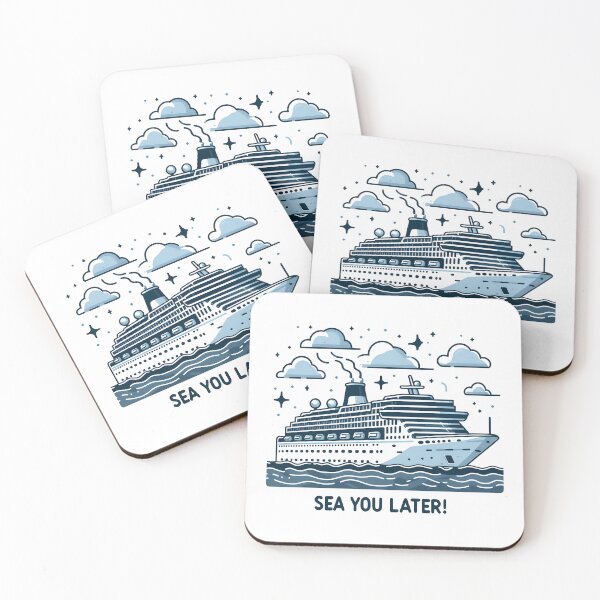 Item preview, Cruise Liner: Sea You Later! designed and sold by Dungeon-Depot.