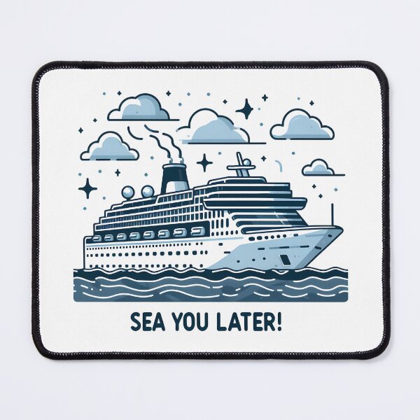Item preview, Cruise Liner: Sea You Later! designed and sold by Dungeon-Depot.