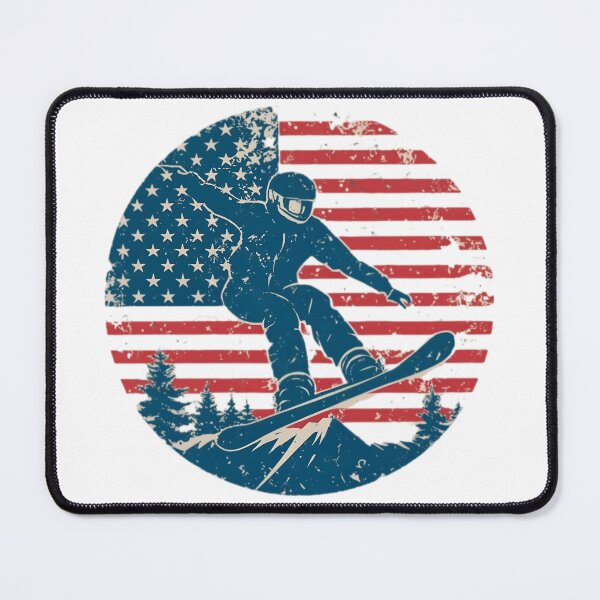 Item preview, American Strong Snowboarder designed and sold by PlanetMarker.