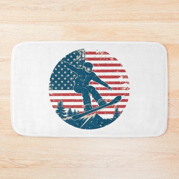 Item preview, American Strong Snowboarder designed and sold by PlanetMarker.