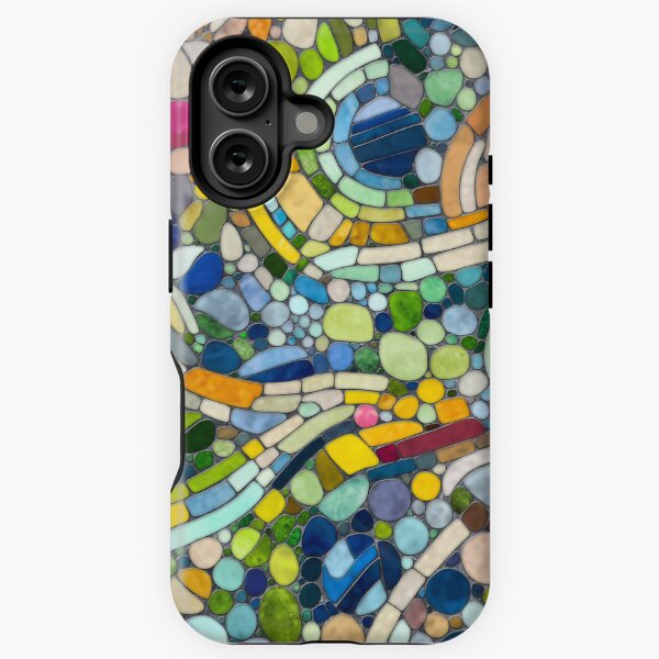 Item preview, Colorful Pebbles Mosaic Art designed and sold by k9printart.