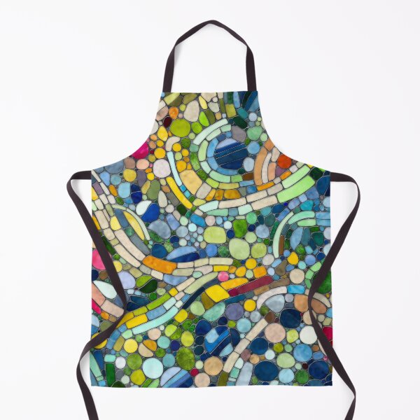 Item preview, Colorful Pebbles Mosaic Art designed and sold by k9printart.