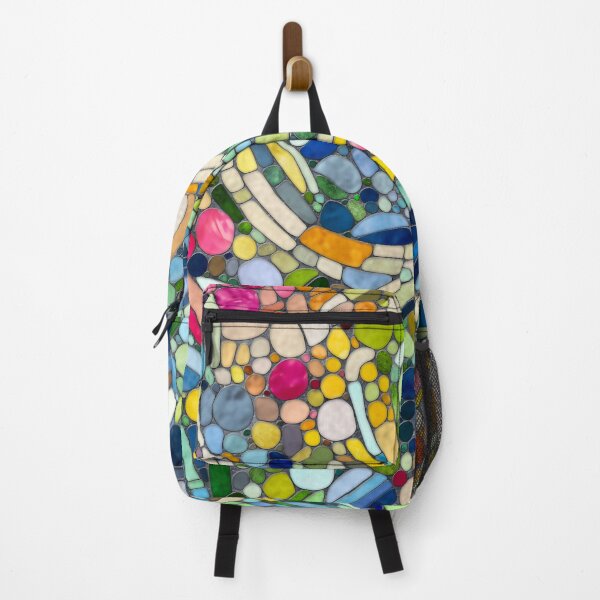 Item preview, Colorful Pebbles Mosaic Art designed and sold by k9printart.