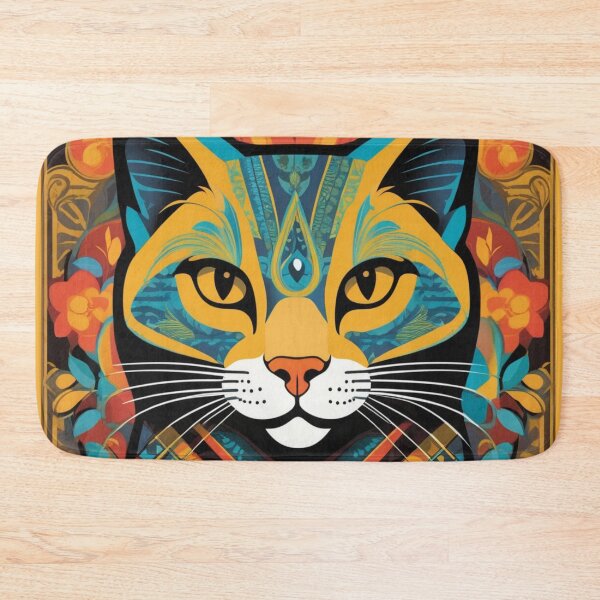 Item preview, A cat of soul land with flowers designed and sold by JangmiHorang.