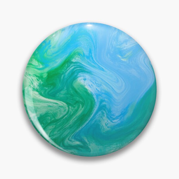 Item preview, Blue, Green, Aqua Tones, Sea Toned Marble Pattern Design designed and sold by theprintedclub.