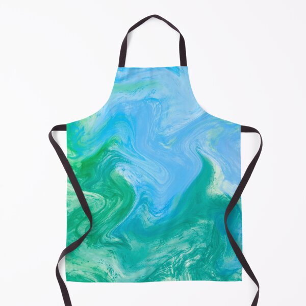 Item preview, Blue, Green, Aqua Tones, Sea Toned Marble Pattern Design designed and sold by theprintedclub.