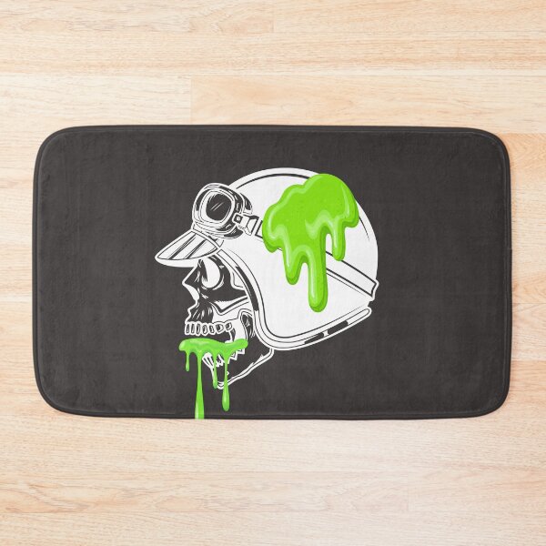 Item preview, Helmeted skull covered in slime designed and sold by mikoto-K09.
