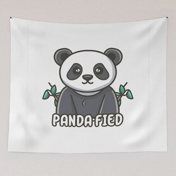 Item preview, Giant Panda: Panda-fied designed and sold by Dungeon-Depot.