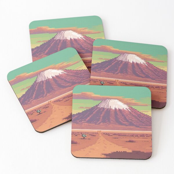 Item preview, Atacama Desert, Chile - Pixel Art designed and sold by Pixelartshirt.