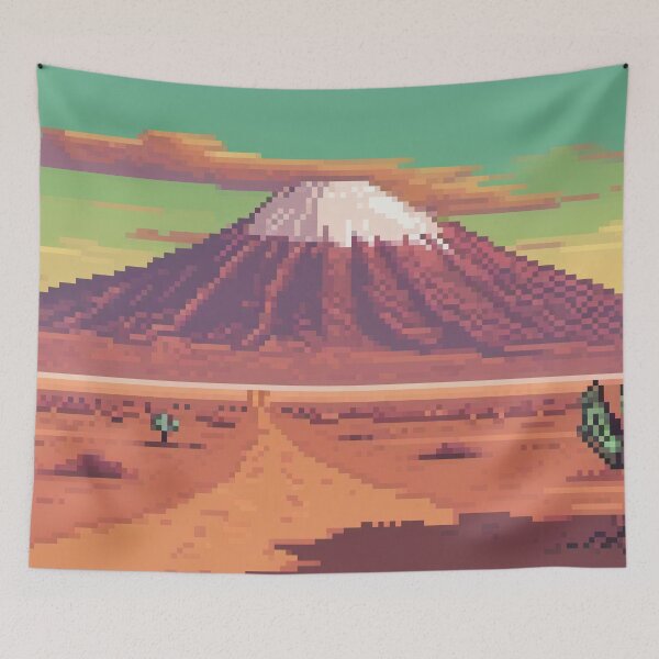 Item preview, Atacama Desert, Chile - Pixel Art designed and sold by Pixelartshirt.