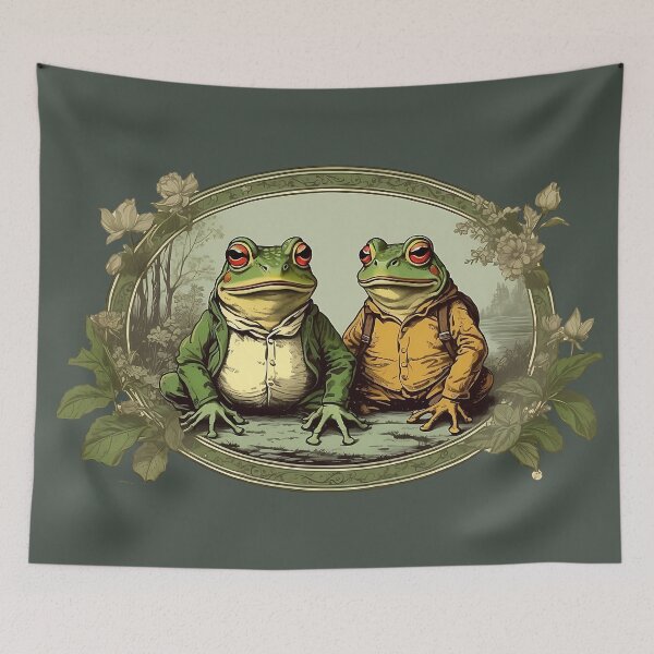 Item preview, Frog and Toad Vintage Friendship designed and sold by Frogs All Mighty  & Friends.