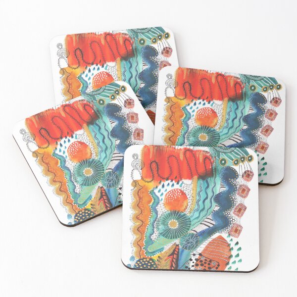 Item preview, Colourful Abstraction designed and sold by Emilija Tanelova Miloshevikj.
