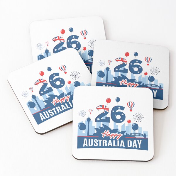 Item preview, Happy Australia Day 26th Jan T-Shirt | Pixelgrafiks designed and sold by PixelGrafiks.