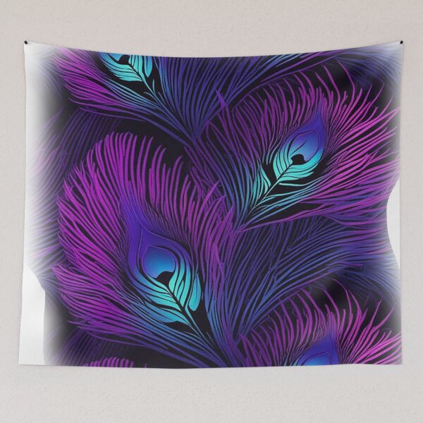 Item preview, Soft Edges Colourful Feathers  designed and sold by ComicJo.