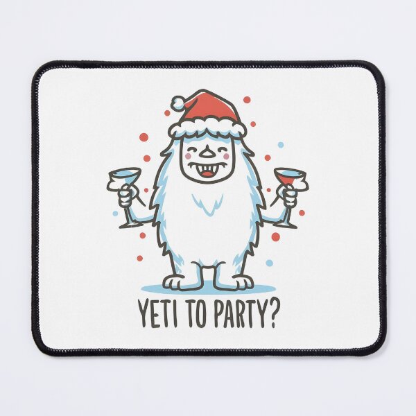 Item preview, Christmas Yeti: Yeti to party? designed and sold by Dungeon-Depot.