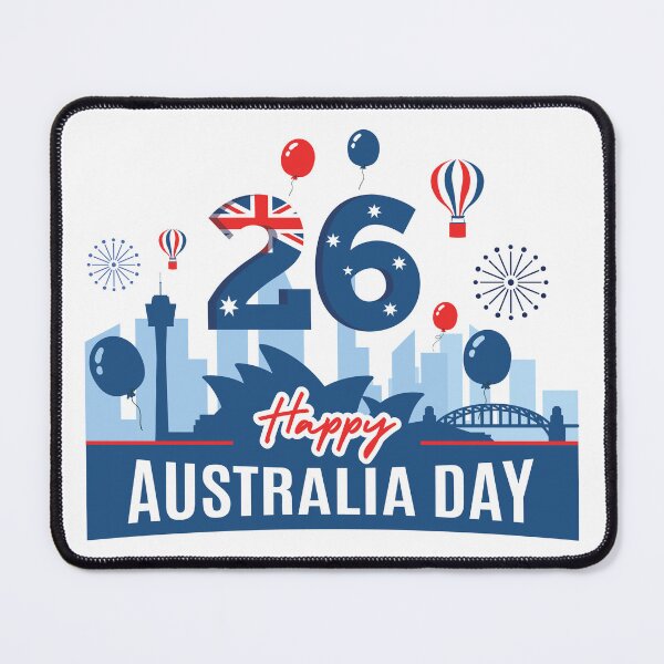 Item preview, Happy Australia Day 26th Jan T-Shirt | Pixelgrafiks designed and sold by PixelGrafiks.