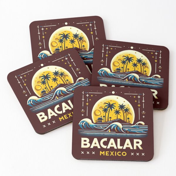 Item preview, Pastel Bacalar Mexico - Pale Blue - Beach / Vacation / Cruise Essential designed and sold by CountryVanilla.