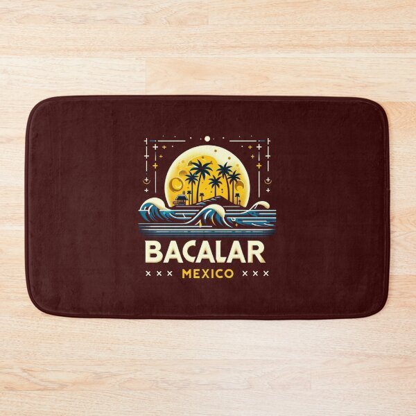 Item preview, Pastel Bacalar Mexico - Pale Blue - Beach / Vacation / Cruise Essential designed and sold by CountryVanilla.