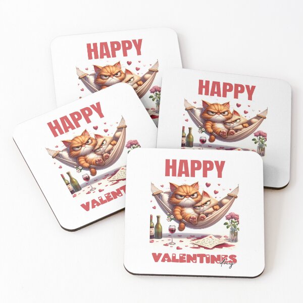 Item preview, Feline Nonchalance: Happy Valentines on the Vine designed and sold by BorczVisuals.