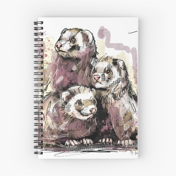 Item preview, Ferrets designed and sold by TraceyMackieArt.