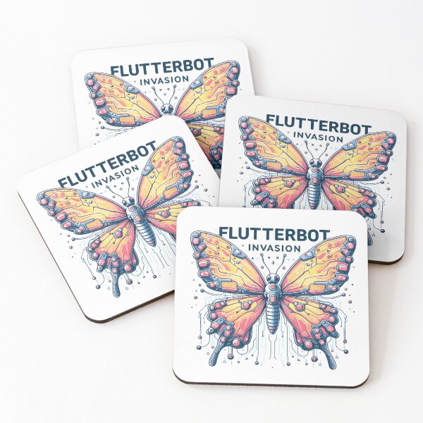 Item preview, Sci-Fi Butterfly: Flutterbot Invasion designed and sold by Dungeon-Depot.