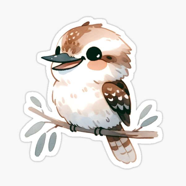 Item preview, kookaburra designed and sold by Keith-AU.