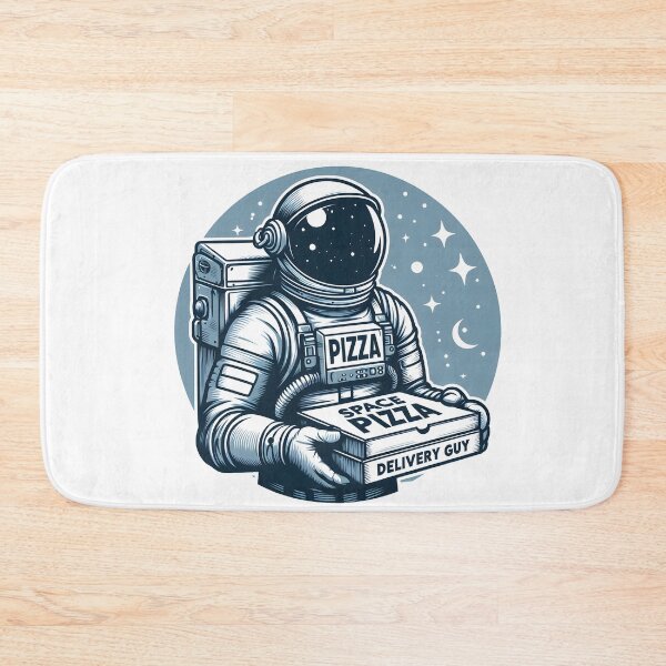 Item preview, Space Pizza Delivery Guy designed and sold by Dungeon-Depot.