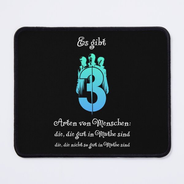 Item preview, There are three types of people: those who are good at math, those who are not so good at math. Saying in German - funny designed and sold by Pflugart.