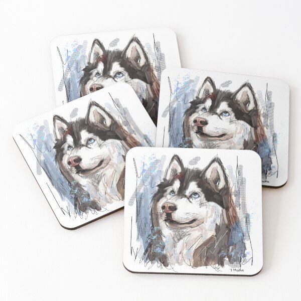 Item preview, Siberian Husky designed and sold by TraceyMackieArt.
