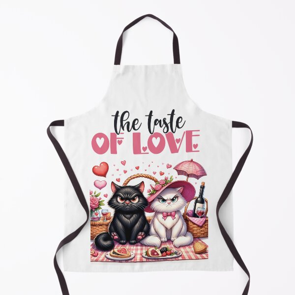 Item preview, Culinary Apathy: The Taste of Love with Disenchanted Cats designed and sold by BorczVisuals.