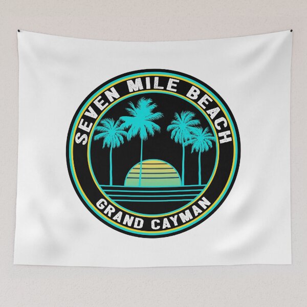 Item preview, Seven Mile Beach Grand Cayman Islands designed and sold by DESTINATIONS DECAL.