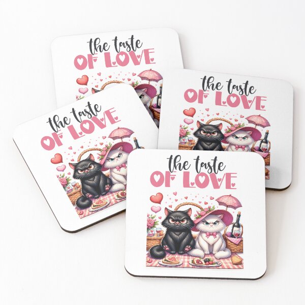 Item preview, Culinary Apathy: The Taste of Love with Disenchanted Cats designed and sold by BorczVisuals.