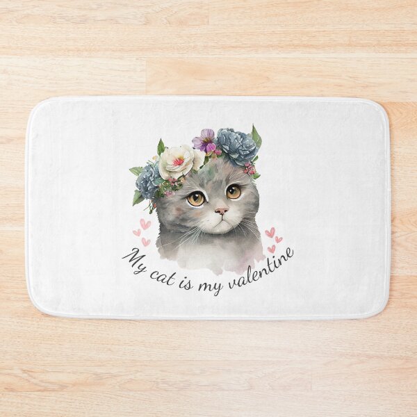 Item preview, My cat is my valentine designed and sold by Creativedsigna.