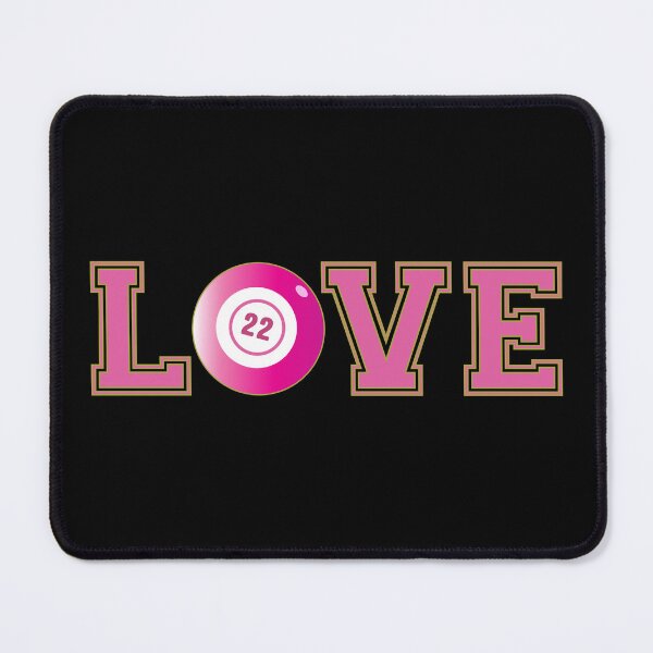 Item preview, Love Bingo Cute Pink Typographic Design designed and sold by CreativeBridge.