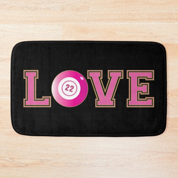 Item preview, Love Bingo Cute Pink Typographic Design designed and sold by CreativeBridge.