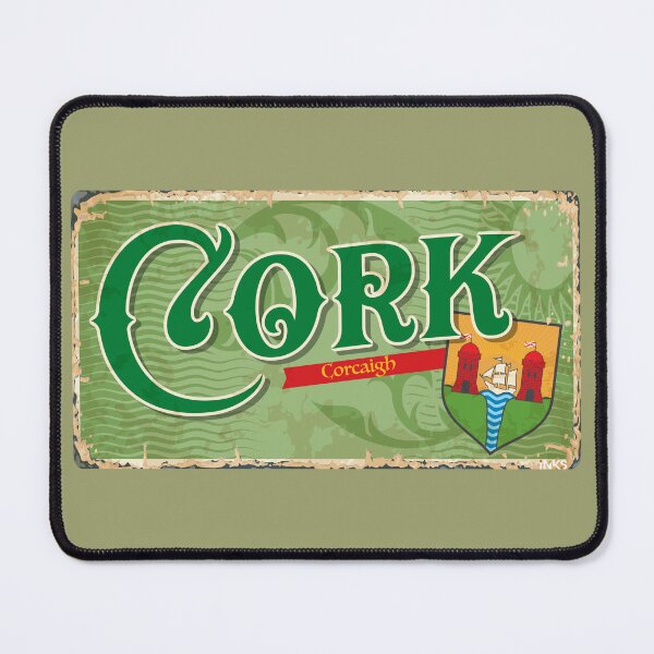 Item preview, CORK City Ireland Corcaigh Sticker T-Shirt 01 designed and sold by LocationInks.