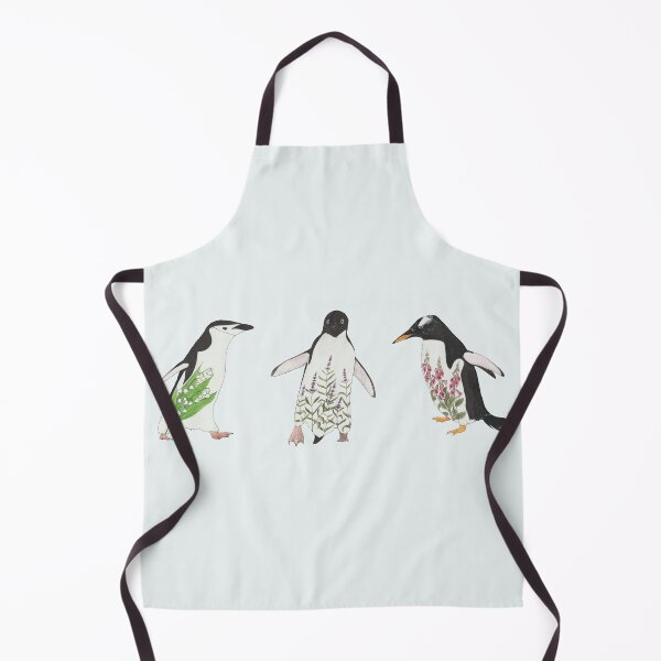 Item preview, Floral Penguins (Pygoscelis) designed and sold by RageMelon.