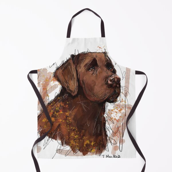 Item preview, Chocolate Labrador designed and sold by TraceyMackieArt.