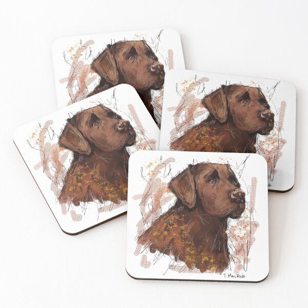 Item preview,  Chocolate Labrador designed and sold by TraceyMackieArt.
