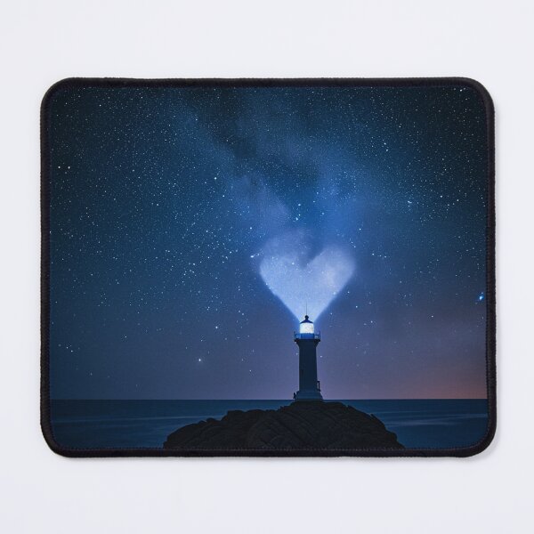 Item preview, Beacon of Affection: A Lighthouse's Heart Amidst the Stars designed and sold by dungeonwarriors.