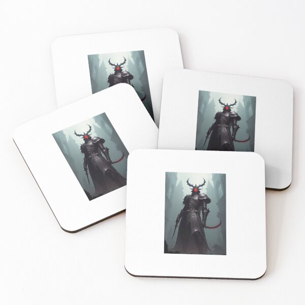 Item preview, Dark fantasy demonic knight designed and sold by Wxjtecki.
