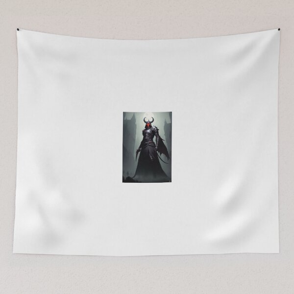 Item preview, Dark fantasy demonic knight designed and sold by Wxjtecki.