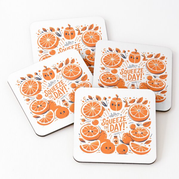 Item preview, Orange: Squeeze the day! designed and sold by Dungeon-Depot.